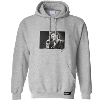 A-ha, Morten Harket, live, 1988, AP Hoodie , LightGrey