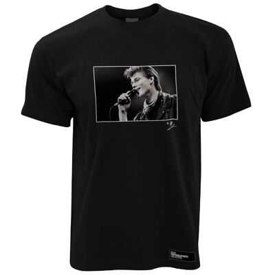 A-ha, Morten Harket, live, 1988, AP T-shirt pour homme, noir