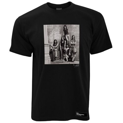 AC/DC (1) - Men's T-Shirt. B&W. , Black