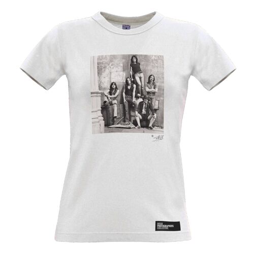 AC/DC (1) - Women's T-Shirt. B&W. , White