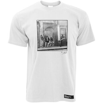 T-shirt AC/DC pour homme, gris clair 5