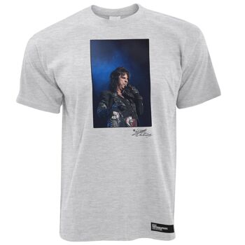 Alice Cooper T-Shirt Homme Sur scène , Gris 1