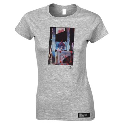 Alice Cooper, live (1) 1999 AP Camiseta para mujer, gris claro