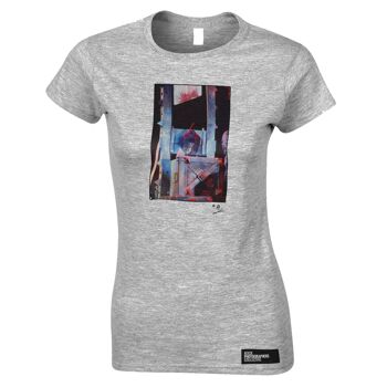 Alice Cooper, live (1) 1999 AP T-shirt pour femme, gris clair 1