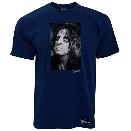 Alice Cooper, Mineapolis, 2018 (AC) Men's T-Shirt , Navy