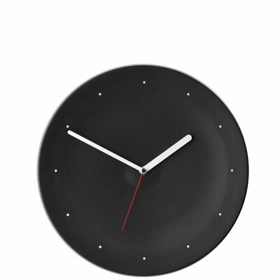 Sompex clocks warsaw geräuschlose wanduhr ø34cm schwarz