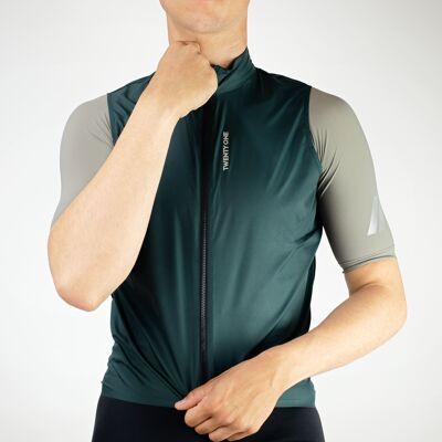 Factory Wind Gilet - DarkGreen - Men