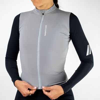 Aero Midweight Jersey 2.0 - DarkGrey - Women