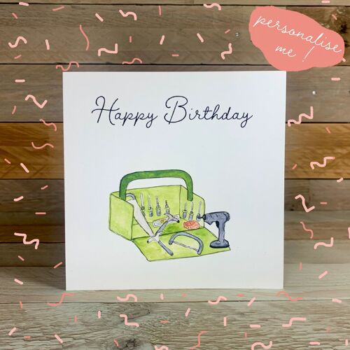 The Handy Man Birthday Card