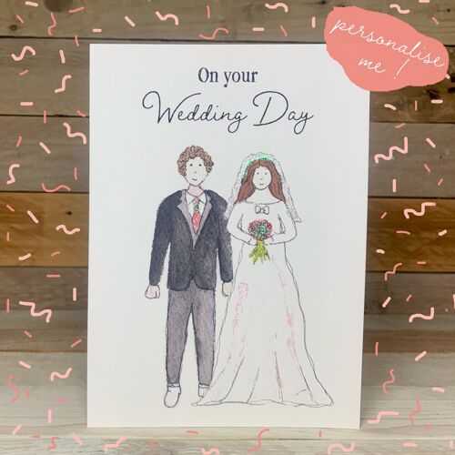 ‘Wedding Couple’ Card