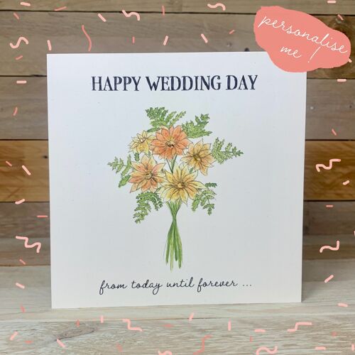‘Wedding Bouquet’ Card