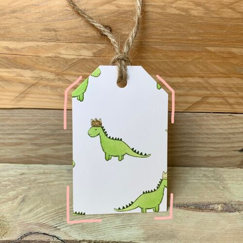 Dinosaur Gift Tag