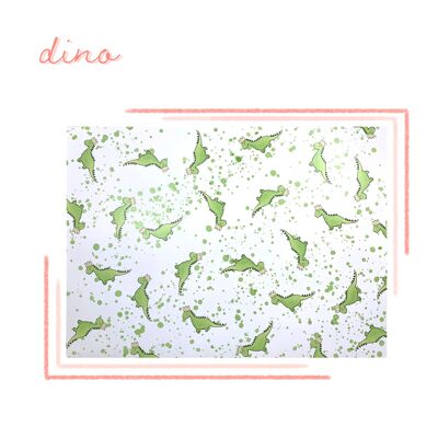 Dino Wrapping Paper & Gift Tag Pack