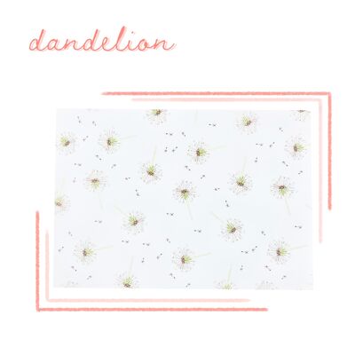 Dandelion Wrapping Paper & Gift Tag Pack