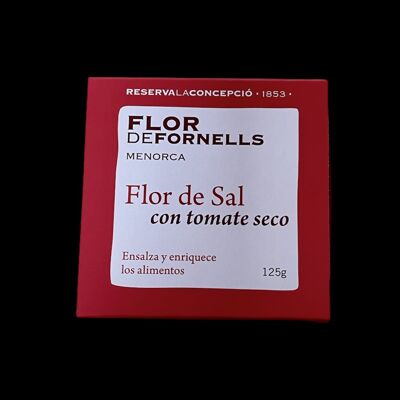 Flor de Fornells con tomate seco