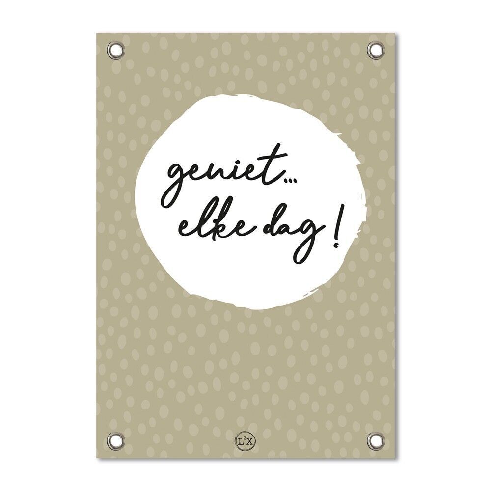 Il poster del giardino gode di verde ogni giorno