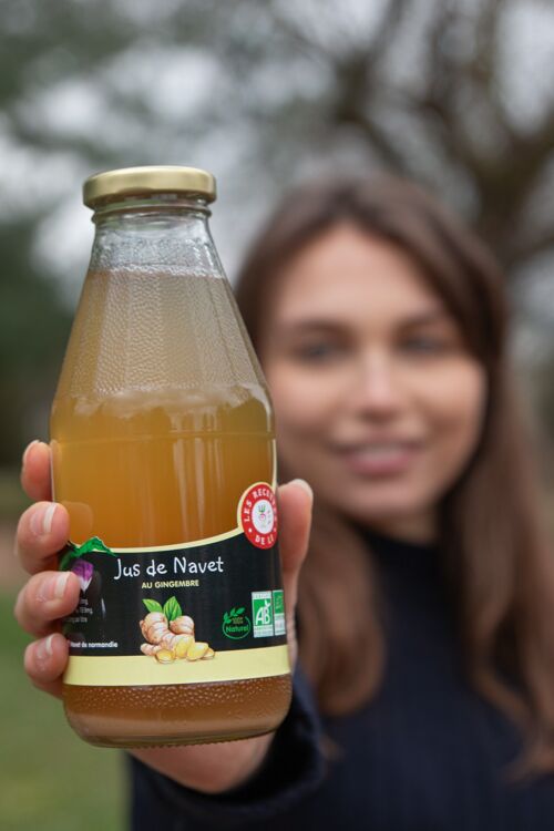 Jus de navet au gingembre 100% 500ml