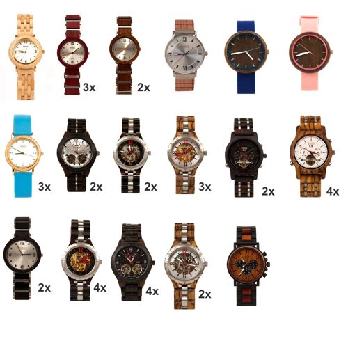 Woodzstyle houten horloge | automatic horloge | SALE
