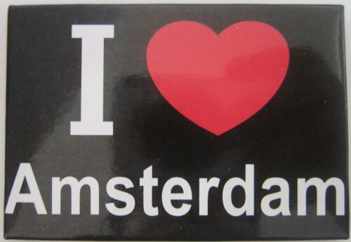 Fridge Magnet I Love Amsterdam