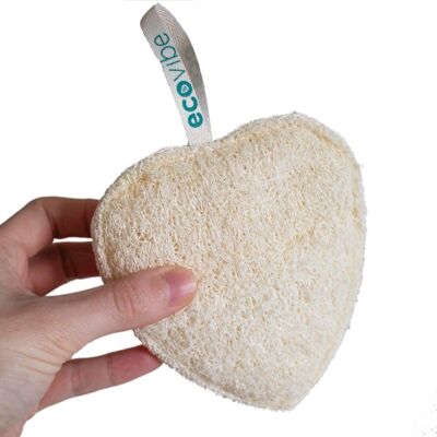 Luffa de bain naturel sans plastique