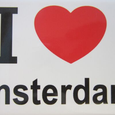 Magnete per frigorifero I Love Amsterdam