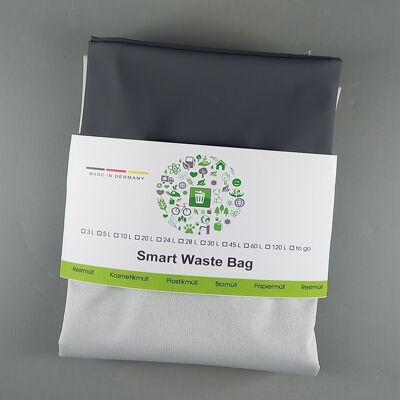 SmartWasteBag - sacco della spazzatura riutilizzabile da 5 litri