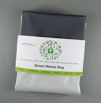 SmartWasteBag - sac poubelle réutilisable 10 litres 1