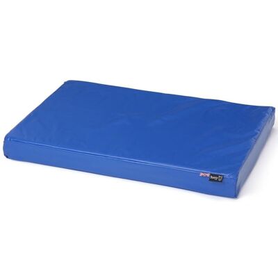 Bunty Outback Hard-Wearing Dog Bed Mattress - Personalised , Blue Medium