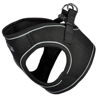 Dog Harness - Bunty Voyage fabric dog harness , Black Large
