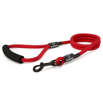 Dog Rope Lead - Bunty , Red Large - 10mm