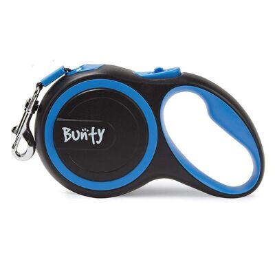 Retractable & Extendable Dog Lead - Bunty , Blue 3M