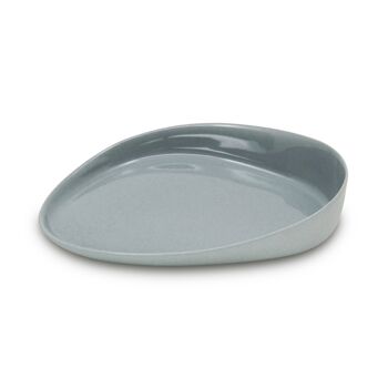 Assiette Expresso Gris