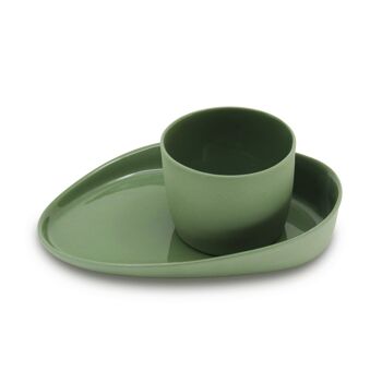 Set Espresso Vert Pétrole