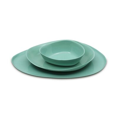 Plate Set - No1 Sea Green