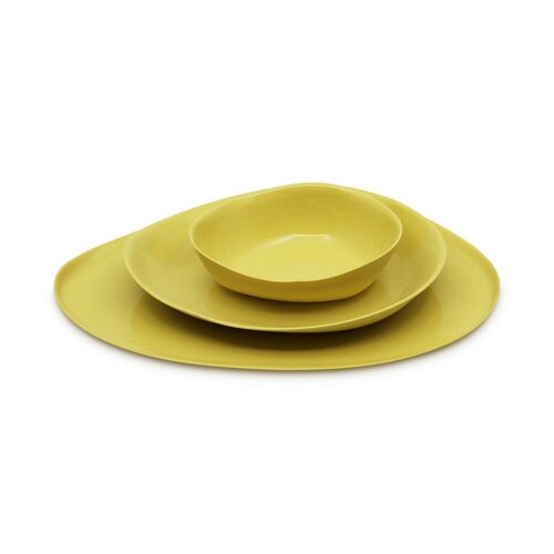 Plate Set - No1 Yellow