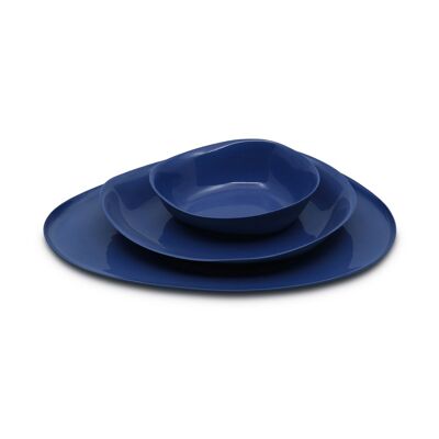 Plate Set - No1 Navy Blue