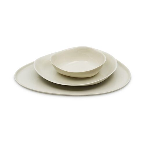 Plate Set - No1 White