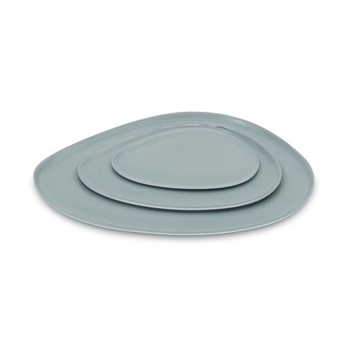 Plate Set - No2 Grey