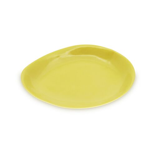 Large Deep Plate Yellow