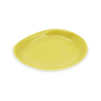 Grande Assiette Creuse Jaune