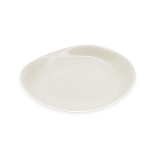 Large Deep Plate White