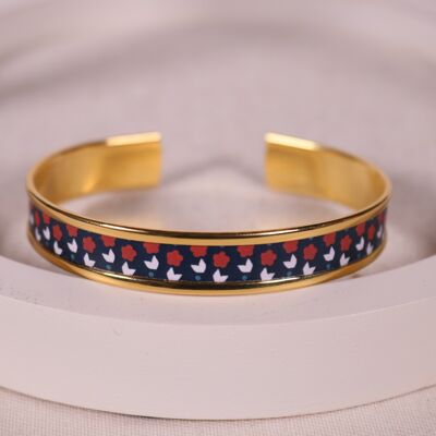 Chūrippu Japanese motif bangle