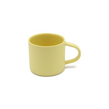 Petite Tasse Plate Jaune Petite