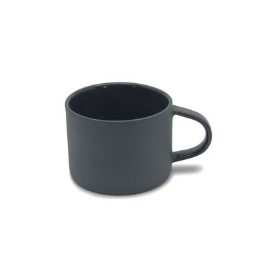 Grand mug plat Anthracite Grand