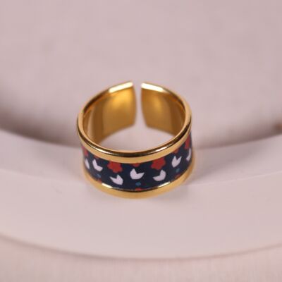 Bague motif japonais Chūrippu