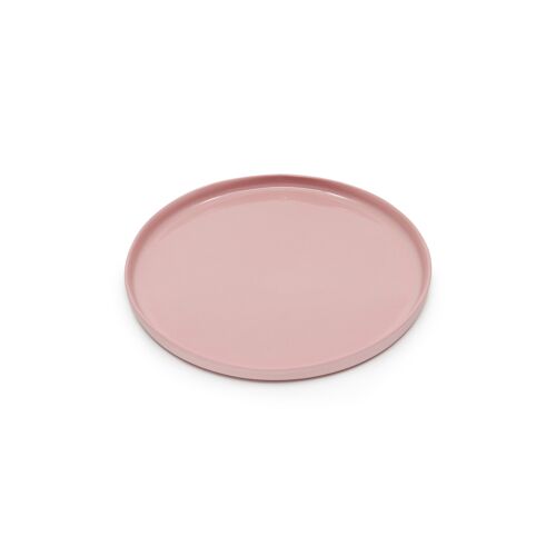 Round Service Plate Pink