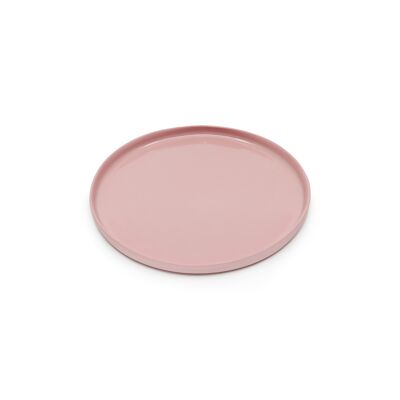 Round Service Plate Pink