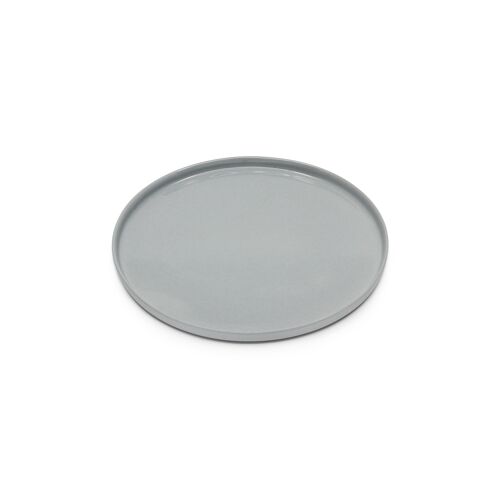 Round Service Plate Grey