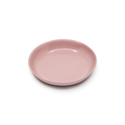 Round Deep Plate Pink
