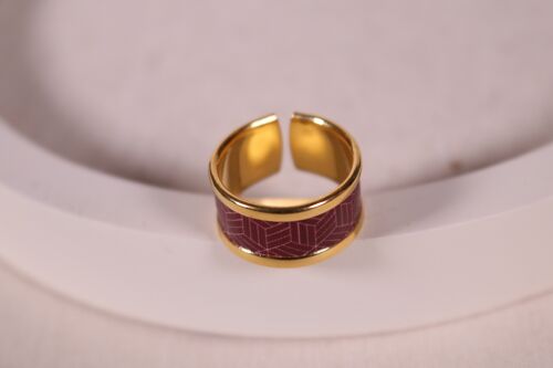 Bague motif japonais Jiometori